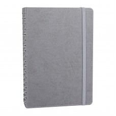 301922 ANITTEPE GRİ GİZLİ SPİRALLİ TARİHLİ AJANDA 17X24 CM