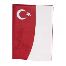 302104 ATATÜRK ÇİZGİLİ TARİHSİZ DEFTER (17X24 CM)