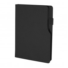 303001 BAHÇELİEVLER SİYAH TARİHSİZ DEFTER (14,5X21 CM)