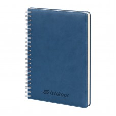 311505 GİMAT LACİVERT TARİHLİ SPİRALLİ GÜNLÜK AJANDA (20X28 CM)