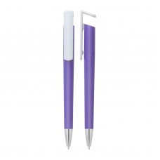 436007 ECEABAT MOR  PLASTİK TÜKENMEZ KALEM