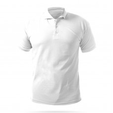 488902-S BEYAZ POLO YAKA TİŞÖRT