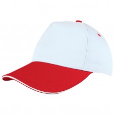 489637 POMELO BEYAZ-KIRMIZI SANDVİÇ SİPER COTTON ŞAPKA