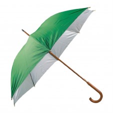 489710 MANGOSTAN YEŞİL AHŞAP SAPLI ŞEMSİYE