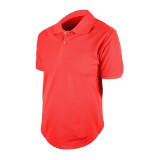 498504-L BEGONYA KIRMIZI L POLO YAKA TİŞÖRT