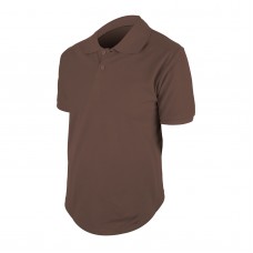 498509-XXL BEGONYA KAHVE XXL POLO YAKA TİŞÖRT