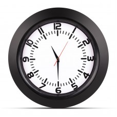 5033301 UMAY SİYAH PLASTİK KASA DUVAR SAATİ (350 MM)