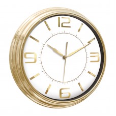 5036243 SEZAR401 METALİZE ÇERÇEVE DUVAR SAATİ (380 MM)