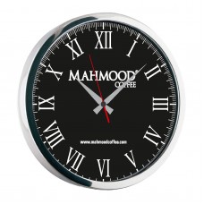 504201 NEPTÜN091 SİYAH-GÜMÜŞ METAL DUVAR SAATİ(350MM)