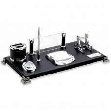 666601 LEFKOŞA SİYAH DERİ MASA SETİ 666601 LEFKOŞA SİYAH DERİ MASA SETİ