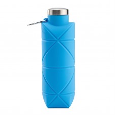 794005 AYDENİZ LACİVERT 700 ML KATLANABİLİR SİLİKON MATARA