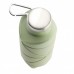 794010 AYDENİZ YEŞİL 700 ML KATLANABİLİR SİLİKON MATARA