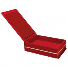 8792041 KAŞMİR(BÜYÜK BOY) KIRMIZI KADİFE PLAKET KUTUSU (16X28) 8792041 KAŞMİR(BÜYÜK BOY) KIRMIZI KADİFE PLAKET KUTUSU (16X28)