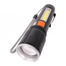 902801 ARSUZ SİYAH 4 MODLU ŞARJ EDİLEBİLİR LED EL FENERİ 902801 ARSUZ SİYAH 4 MODLU ŞARJ EDİLEBİLİR LED EL FENERİ