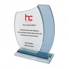 942727 YAKUT KRİSTAL PLAKET