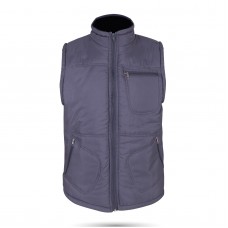 948022-XL ALASKA 3 CEPLİ GRİ XL  ŞİŞME YELEK