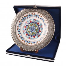 GPT-01 GPT-01 GÜMÜŞ İŞLEMELİ PLAKET TABAK