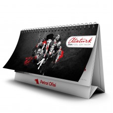 PM-53 PM-53 ATATÜRK ÜÇGEN SIVAMA AYAK MASA TAKVİMİ